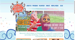 Desktop Screenshot of beverlysbirthdays.org